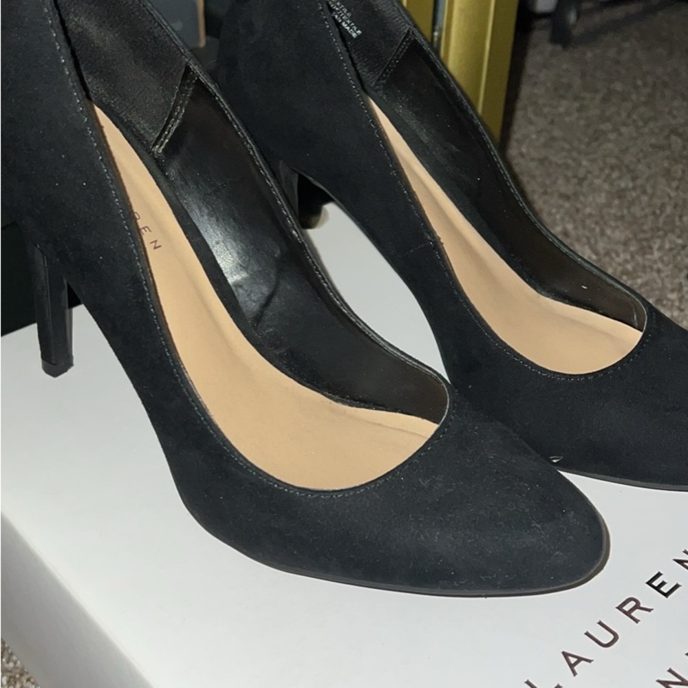 Lauren Conrad Suede Heels